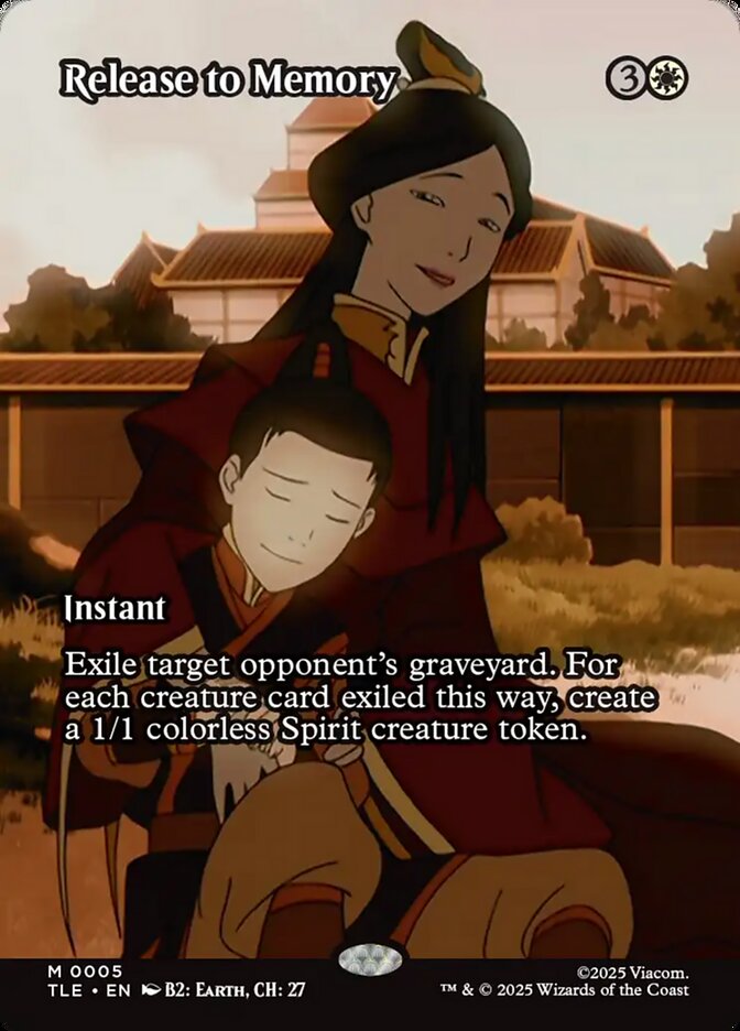 Release to Memory, Avatar: The Last Airbender Eternal Card Art