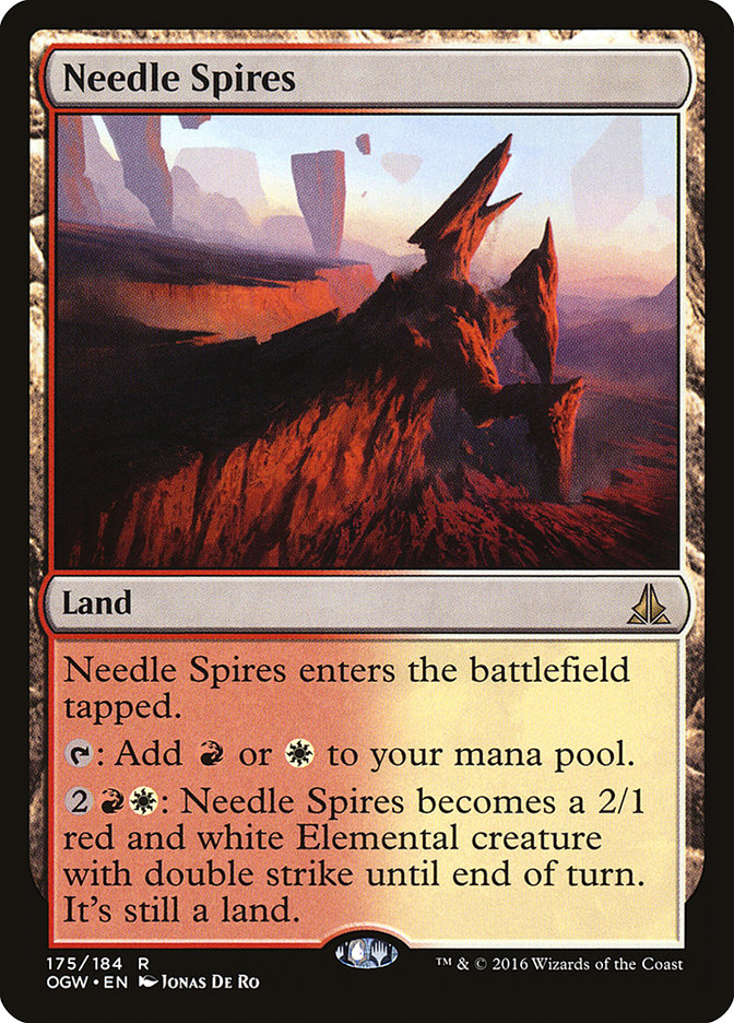 Needle Spires, Oath of the gatewatch Card Art