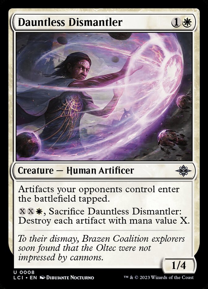Dauntless Dismantler, The lost caverns of ixalan Card Art