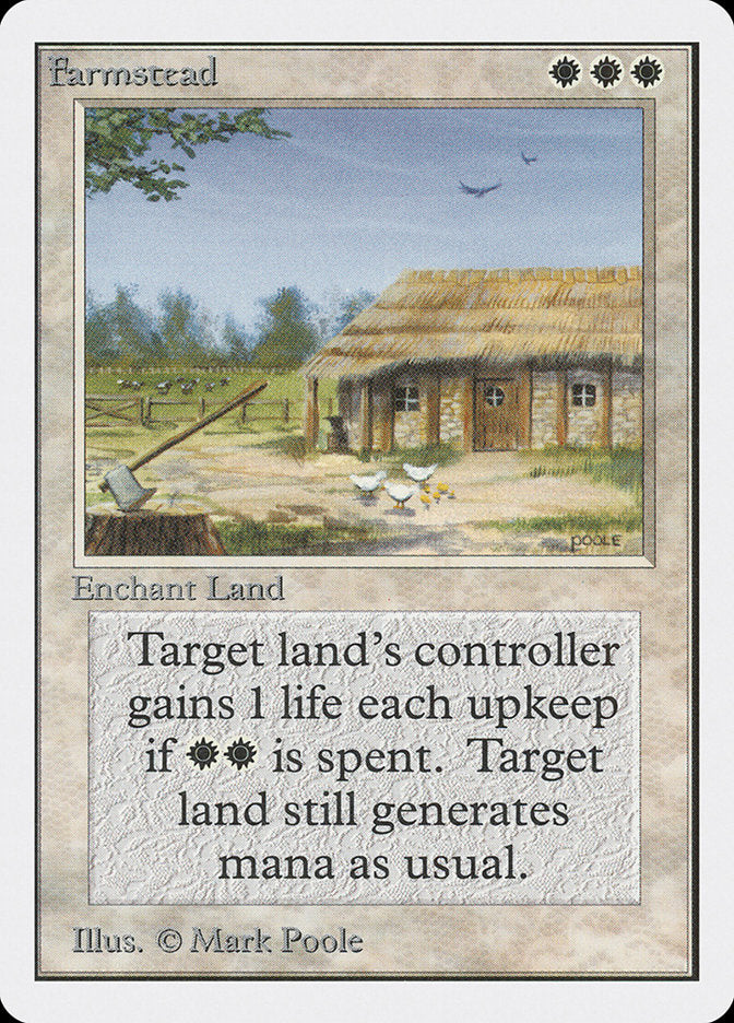 Farmstead, Unlimited edition Card Art