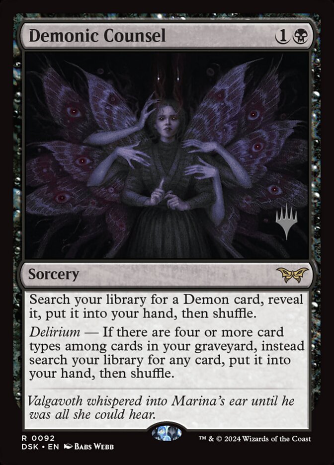 Demonic Counsel - Foil