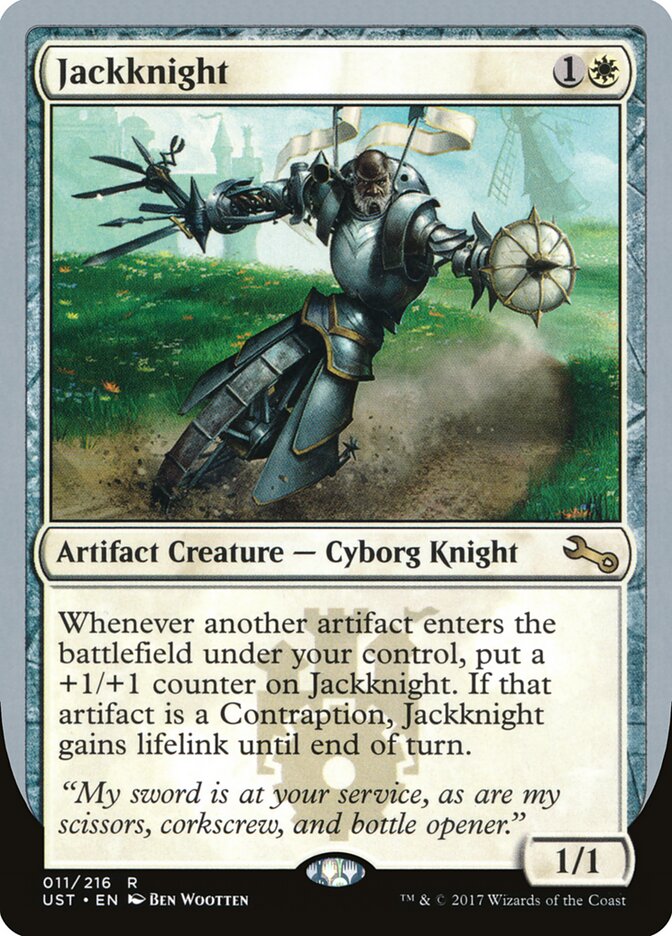 Jackknight, Unstable Card Art