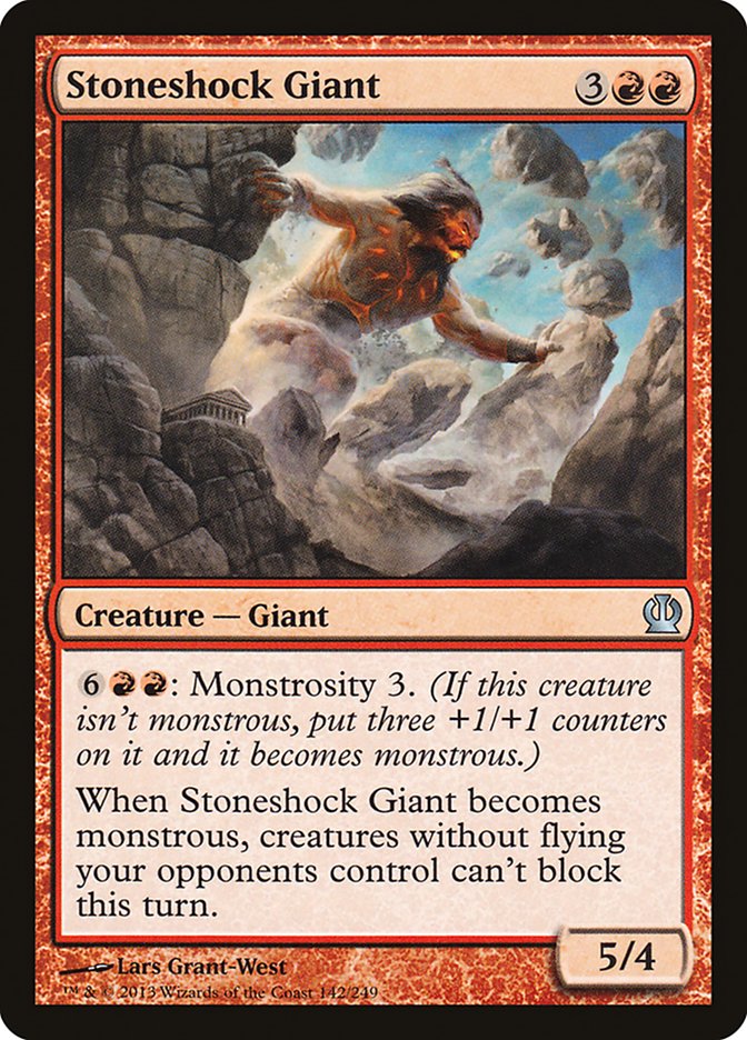 Stoneshock Giant, Theros Card Art
