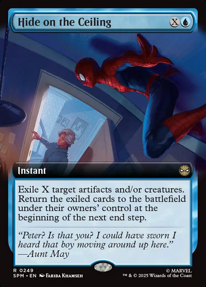 Hide on the Ceiling, Marvel'S Spider-Man Card Art