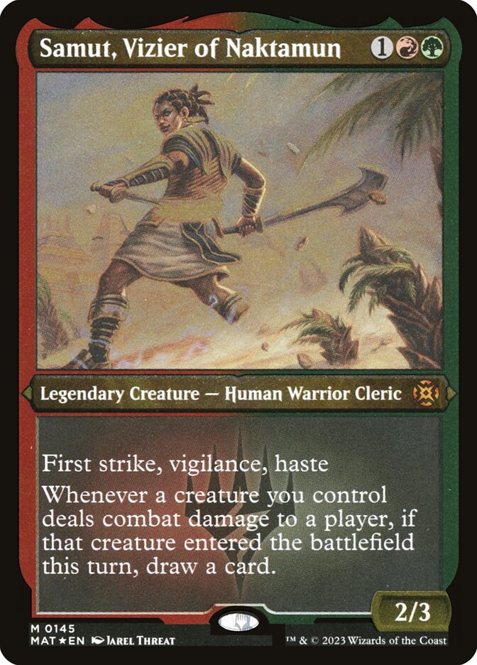 Samut, Vizier of Naktamun, March Of The Machine: The Aftermath Card Art