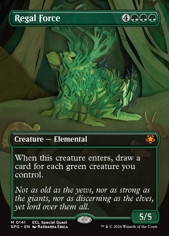 Regal Force, Special Guests Card Art