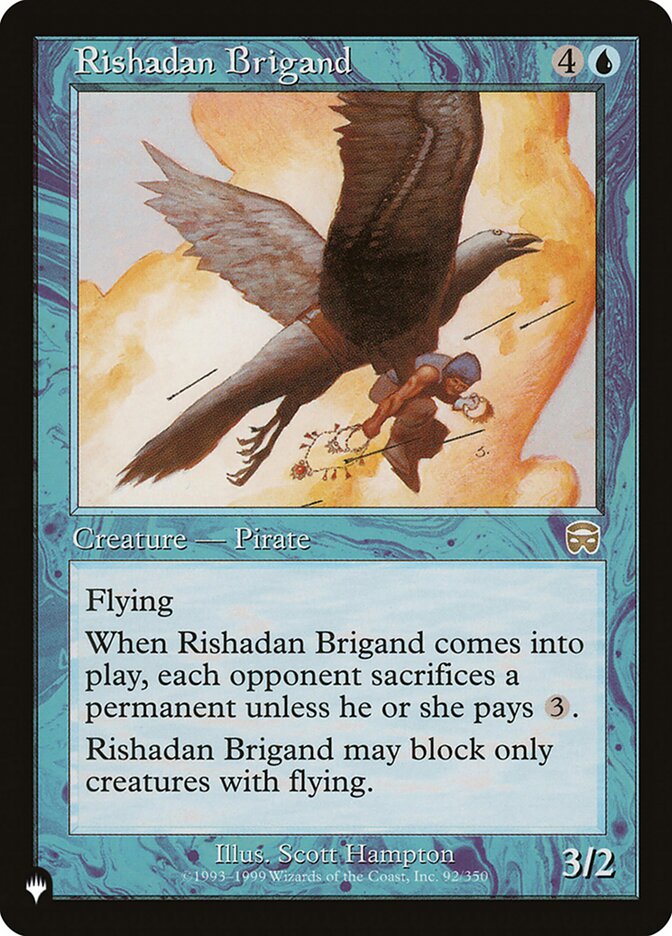 Rishadan Brigand, The list Card Art