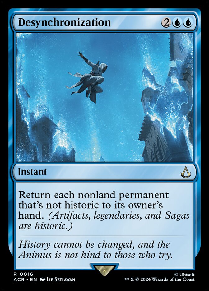Desynchronization, Assassin'S Creed Card Art
