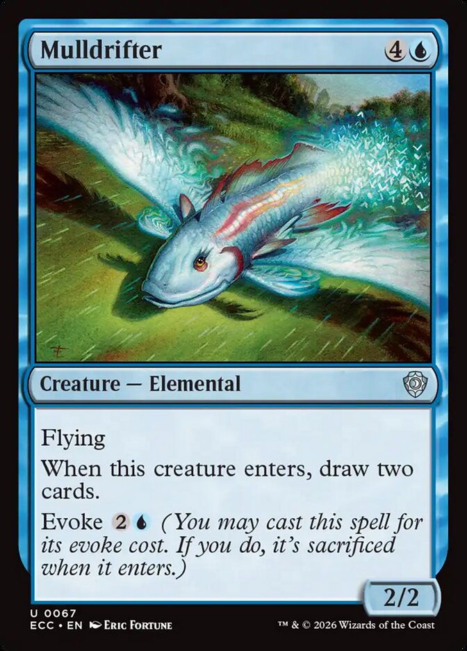 Mulldrifter, Lorwyn Eclipsed Commander Card Art