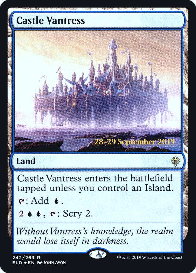 Castle Vantress, Throne of eldraine promos Card Art