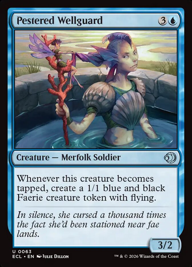 Pestered Wellguard, Lorwyn Eclipsed Card Art