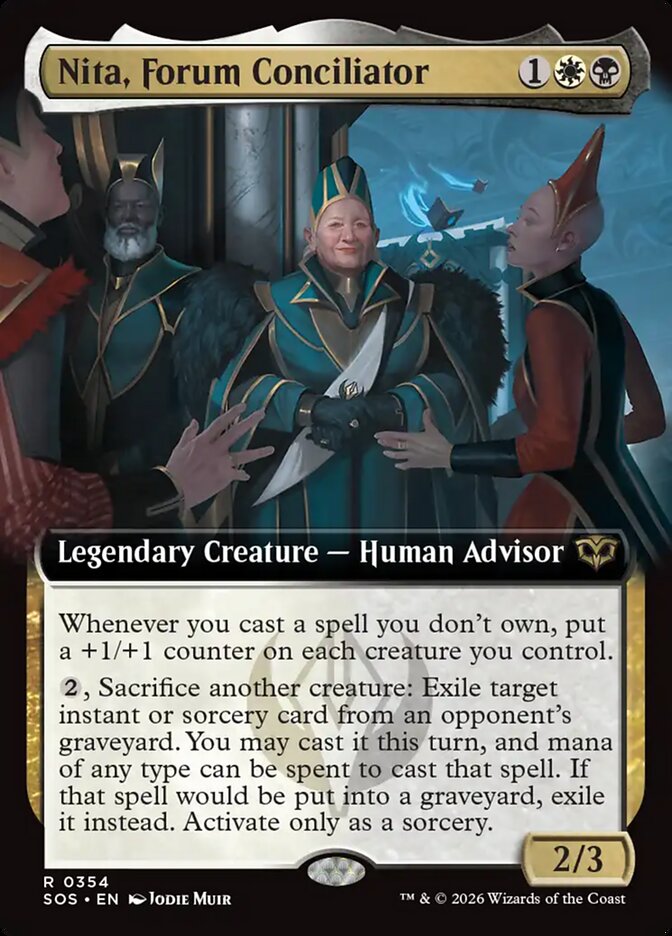 Nita, Forum Conciliator, Secrets Of Strixhaven Card Art