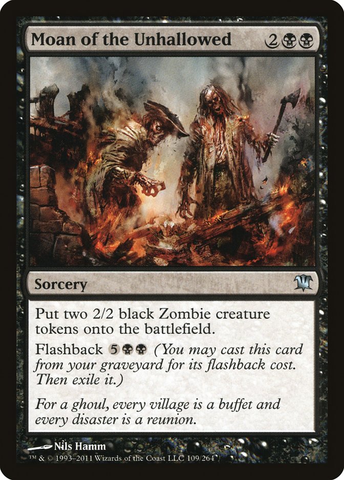 Moan of the Unhallowed, Innistrad Card Art