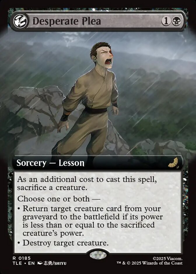 Desperate Plea, Avatar: The Last Airbender Eternal Card Art