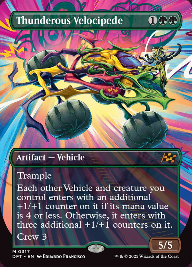 Thunderous Velocipede, Aetherdrift Card Art