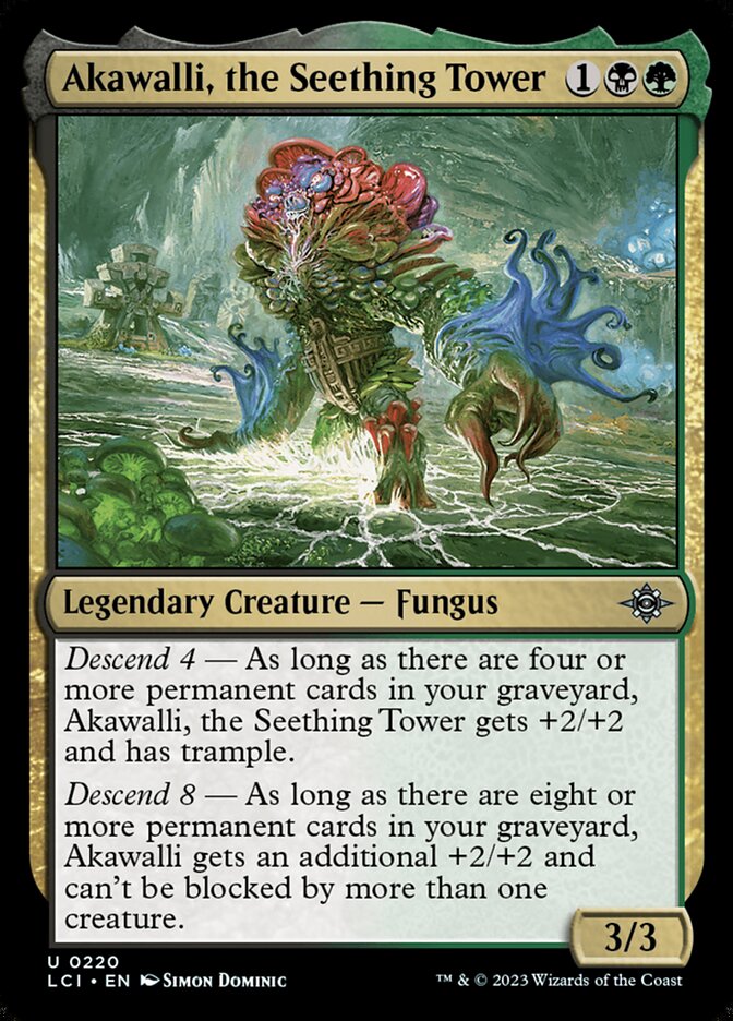 Akawalli, the Seething Tower, The lost caverns of ixalan Card Art