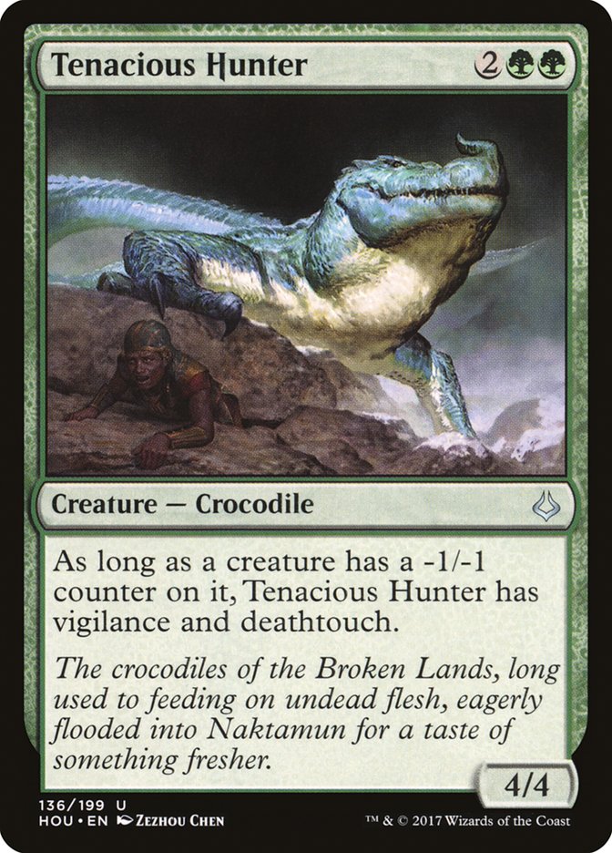 Tenacious Hunter, Hour of devastation Card Art