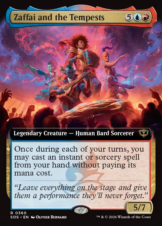 Zaffai and the Tempests, Secrets Of Strixhaven Card Art