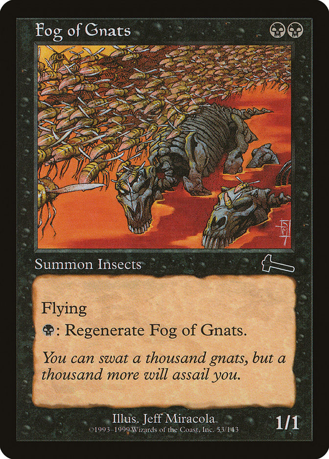 Fog of Gnats, Urza's legacy Card Art