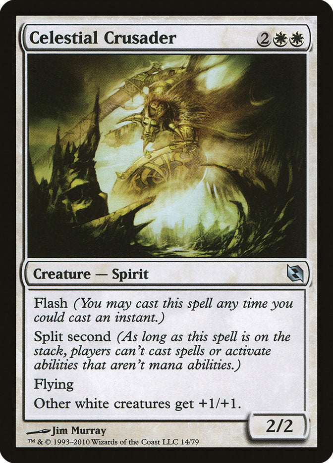 Celestial Crusader, Duel decks: elspeth vs. tezzeret Card Art