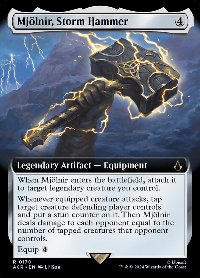 Mjölnir, Storm Hammer, Assassin'S Creed Card Art