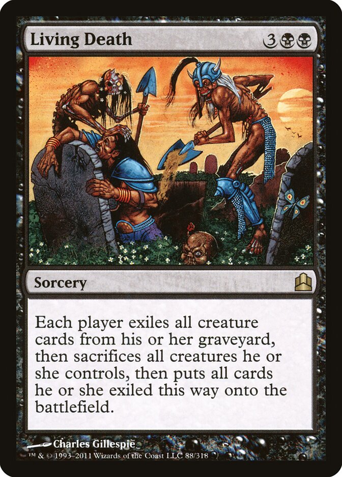 Living Death, Commander 2011 Card Art