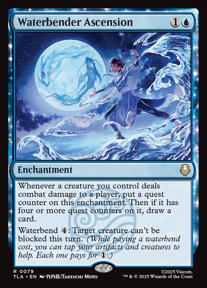 Waterbender Ascension, Avatar: The Last Airbender Card Art