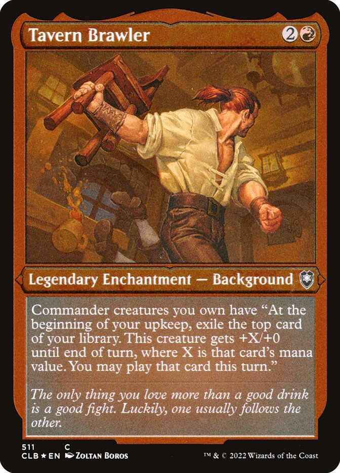 Tavern Brawler - Etched Foil