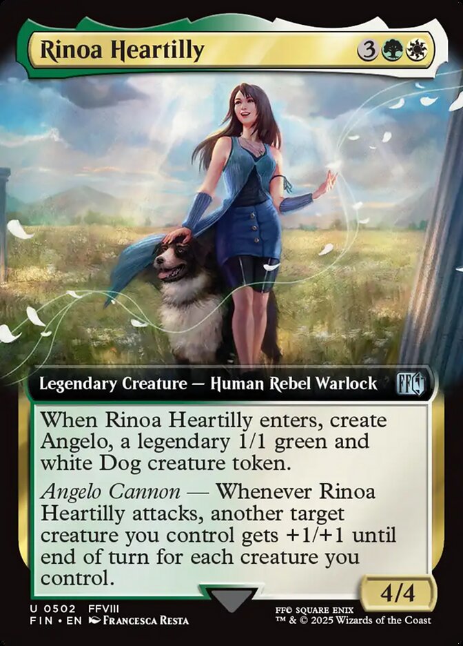 Rinoa Heartilly, Final fantasy Card Art