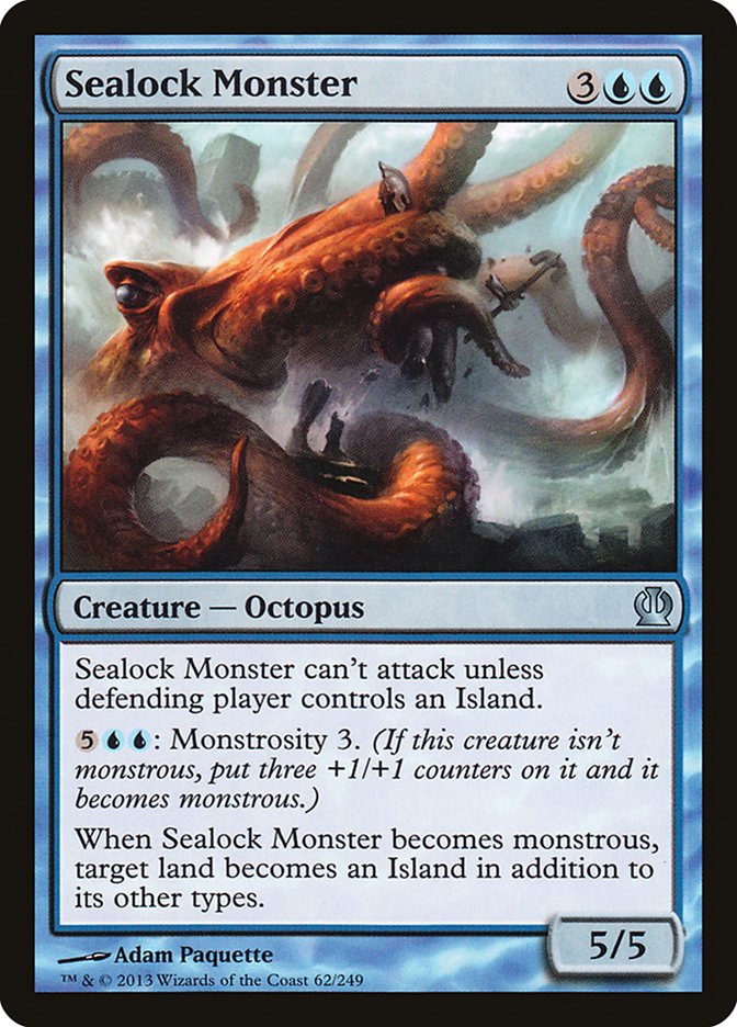 Sealock Monster, Theros Card Art
