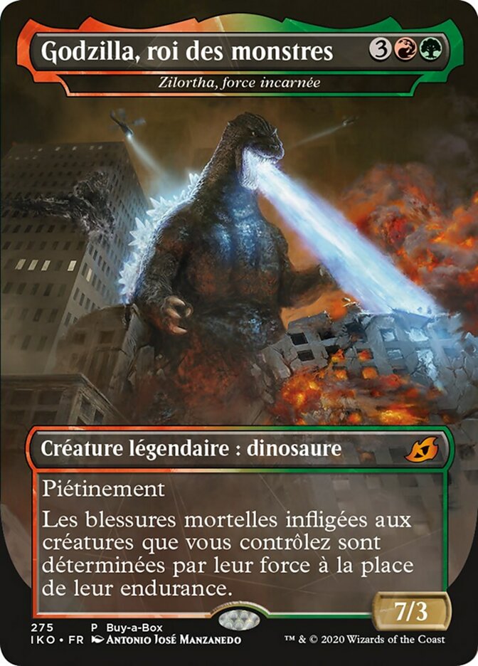 Zilortha, Strength Incarnate, Ikoria: Lair Of Behemoths Card Art