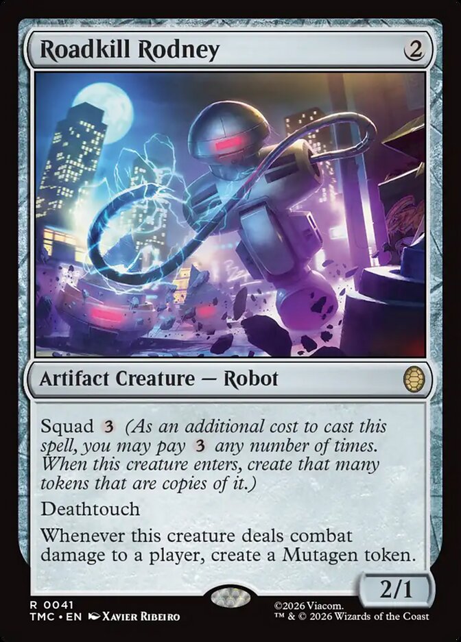 Roadkill Rodney, Teenage Mutant Ninja Turtles Eternal Card Art