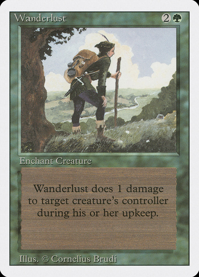 Wanderlust, Revised Edition Card Art