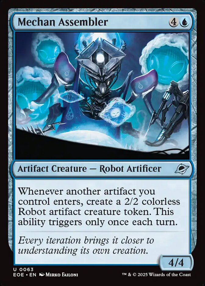Mechan Assembler, Edge of eternities Card Art