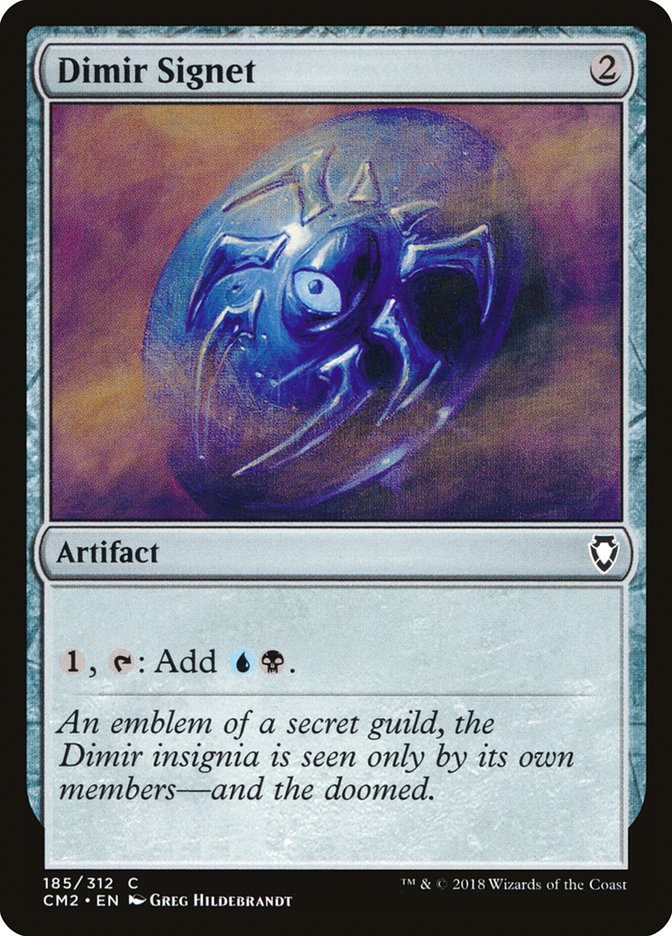 Dimir Signet, Commander Anthology Volume Ii Card Art