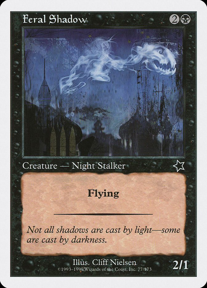 Feral Shadow, Starter 1999 Card Art