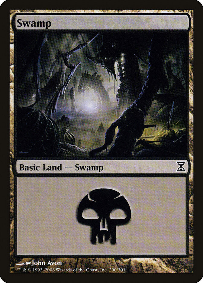 Swamp, Time Spiral Card Art