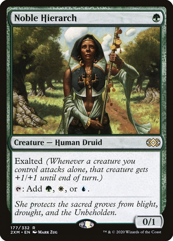 Noble Hierarch, Double masters Card Art