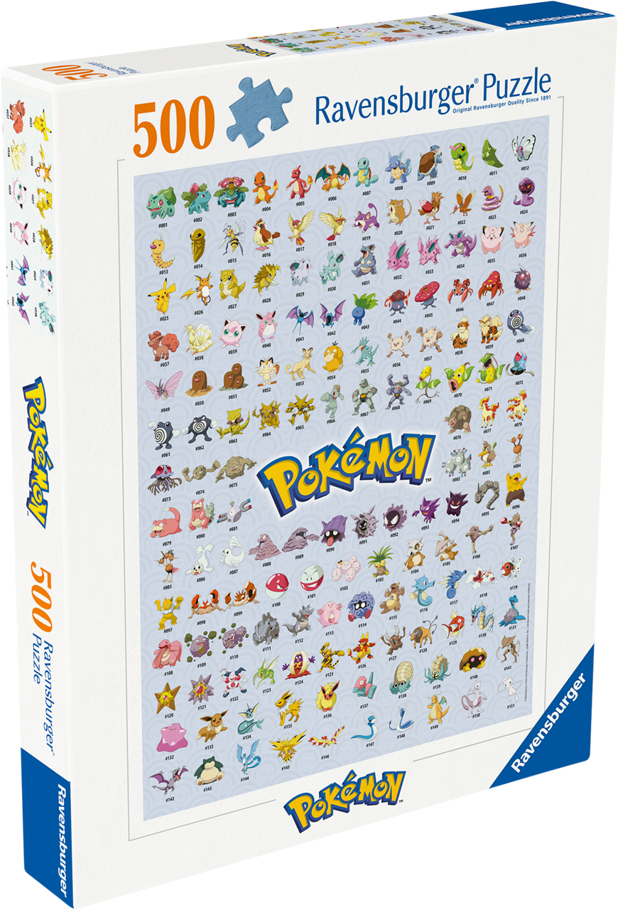 Ravensburger - Puzzle - 500p - The First 151!