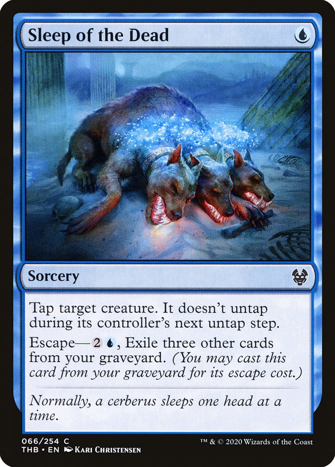 Sleep of the Dead, Theros beyond death Card Art