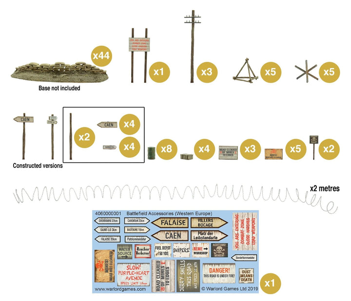 Bolt Action - Terrain - Battlefield Accessories