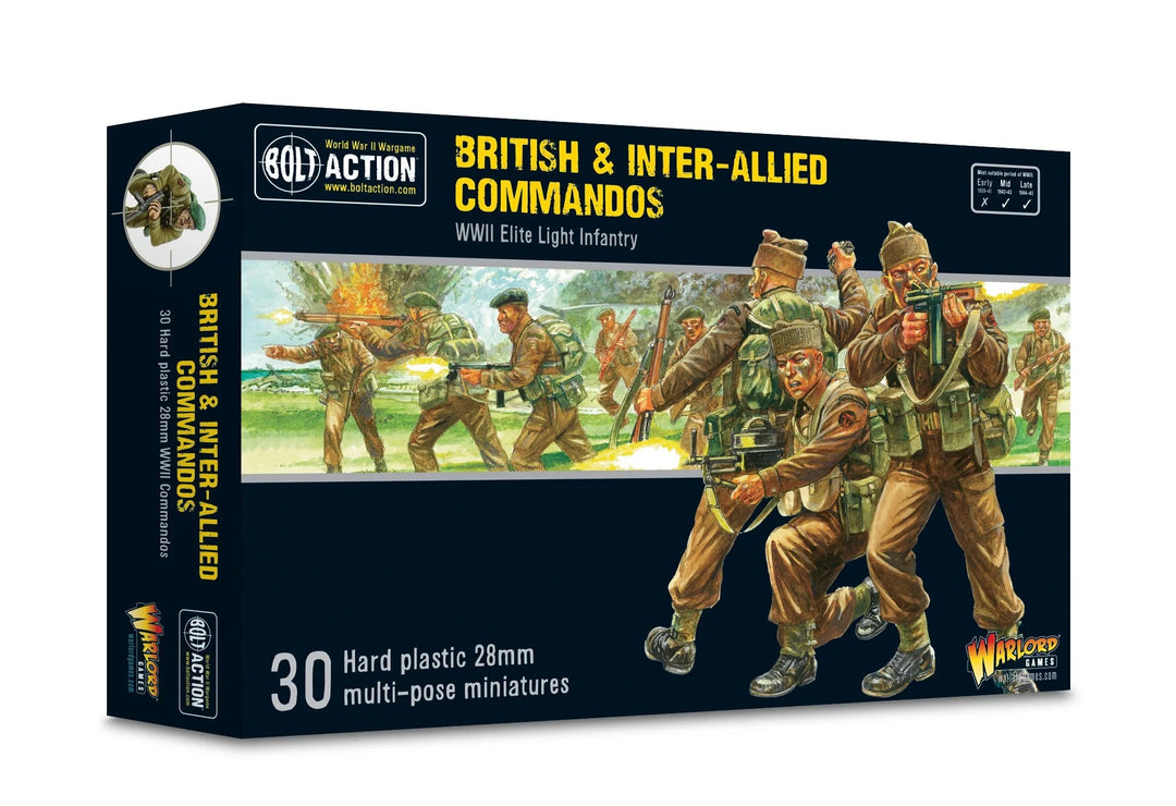 Bolt Action - Great Britain - British & Inter-Allied Commandos