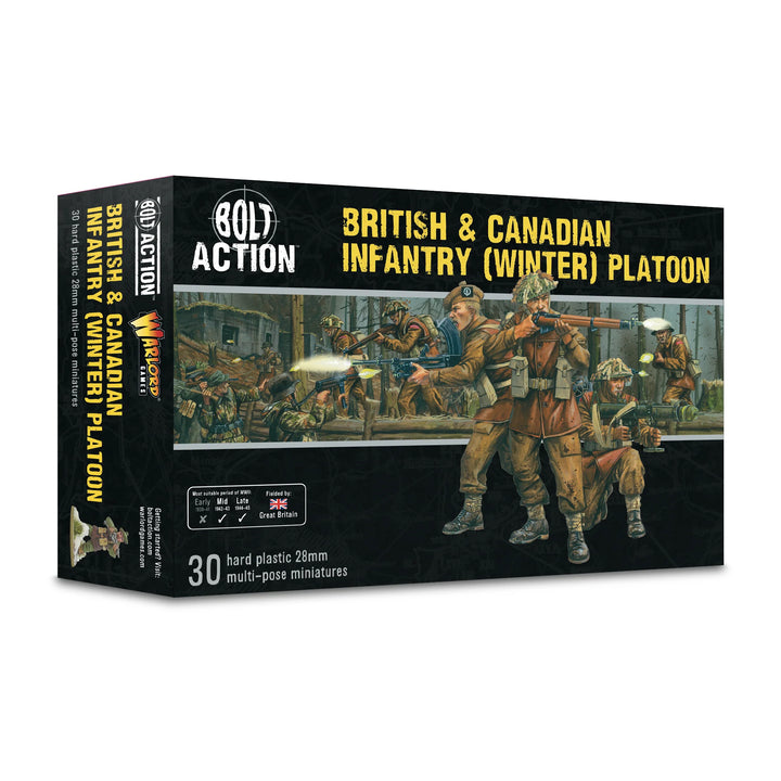 Bolt Action - Great Britain - British & Canadian Infantry (Winter) Platoon