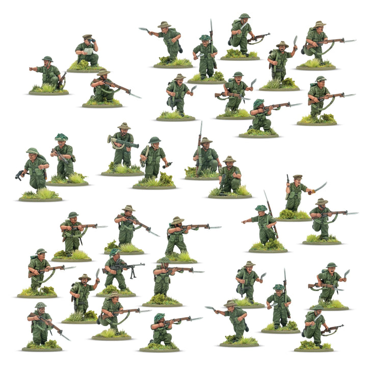 Bolt Action - British Commonwealth - Gurkha Infantry Platoon