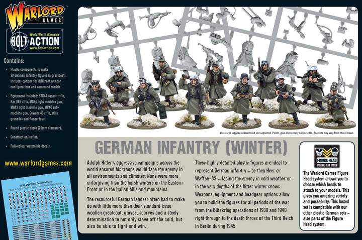 Bolt Action - Germany - Grenadiers Platoon (Winter)