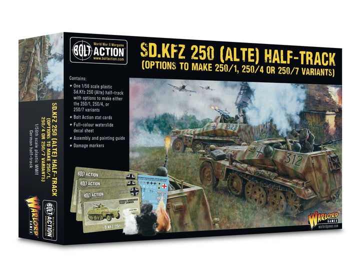 Bolt Action - Germany - Sd.Kfz 250 Alte (Options for 250/1, 250/4 & 250/7)