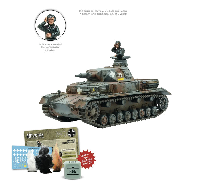 Bolt Action - Germany - Panzer IV Ausf. B/C/D