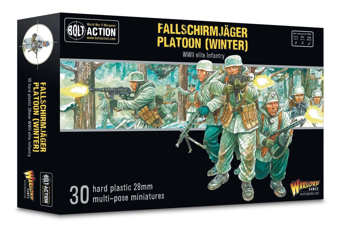 Bolt Action - Germany - Fallschirmjäger Platoon (Winter)