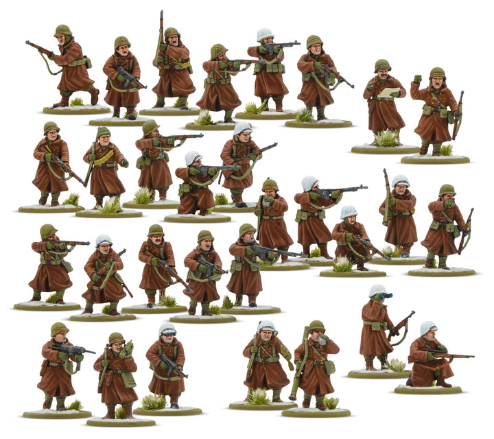Bolt Action - US Army - Infantry Platoon (Winter)