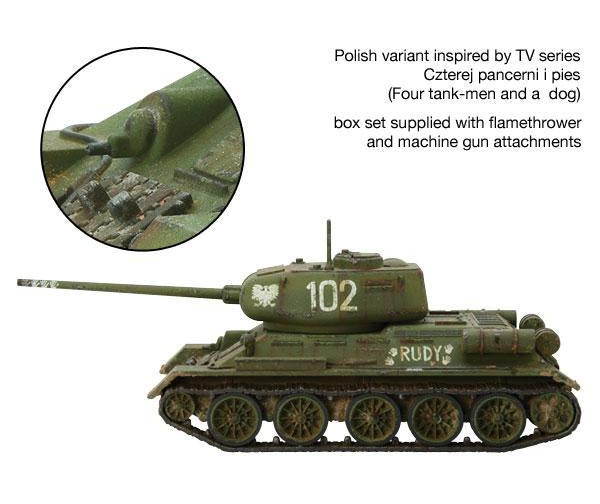 Bolt Action - The Soviet Union - T-34/85 Medium Tank